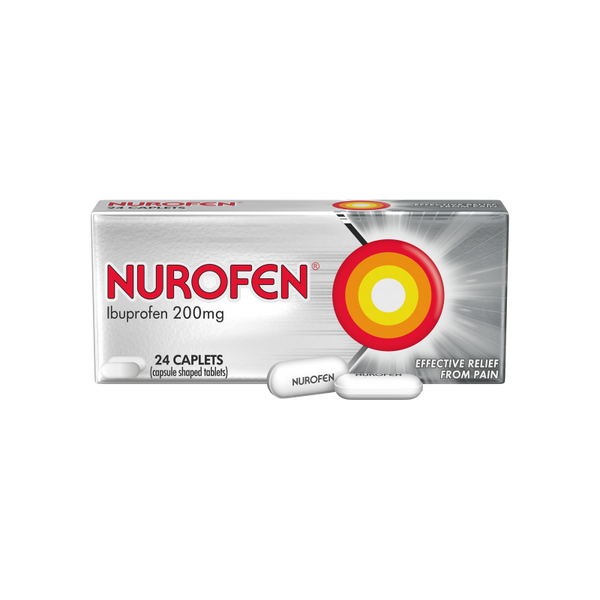 Nurofen Caplets 200mg 24 pack