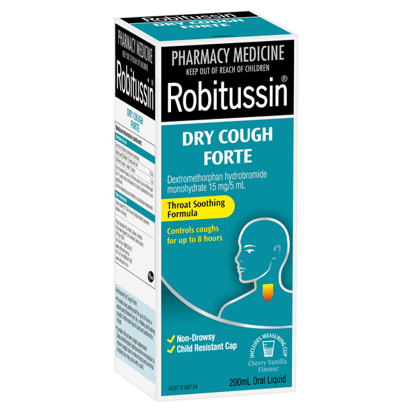 Robitussin Dry Cough Forte 200mL