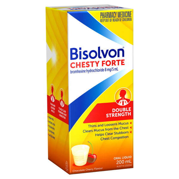 Bisolvon Chesty Forte Liquid 200mL