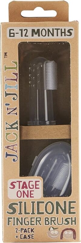 Jack N' Jill Silicone Finger Brush
