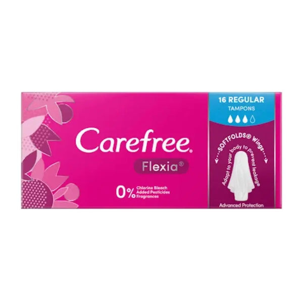 Carefree Flexia Regular 16 Tampons