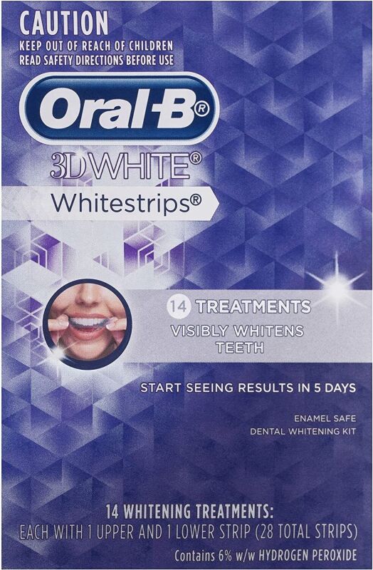 Oral b store 3d white strips