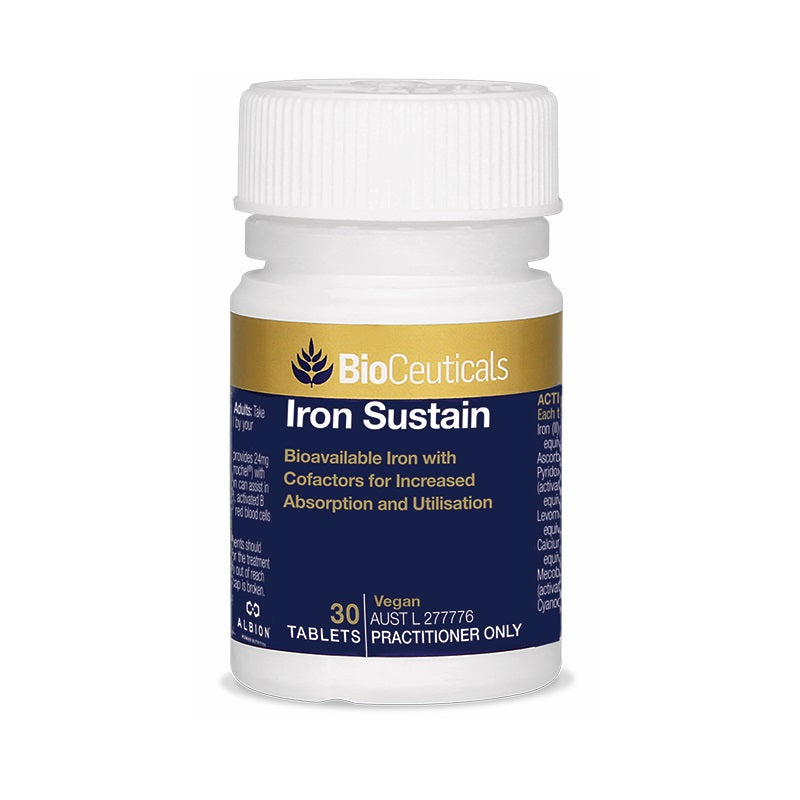 BioCeuticals Iron Sustain Tablets 30 Michael's Chemist