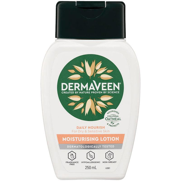 DermaVeen Daily Nourish Moisturising Lotion 250mL