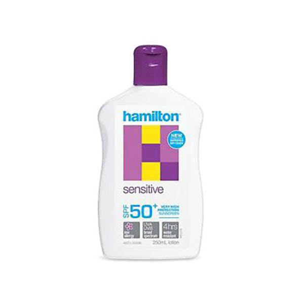 Hamilton Sensitive SPF 50+ Sunscreen 265mL