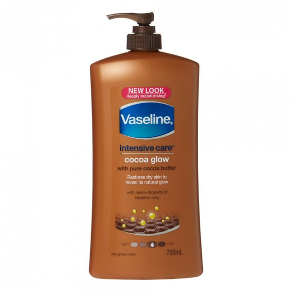 Vaseline Intensive Care Cocoa Glow Body Lotion 750mL