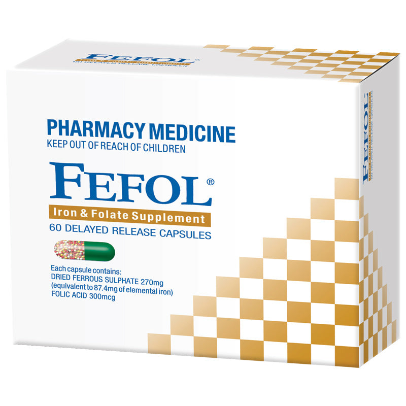 Fefol Capsules 60 – Michael's Chemist