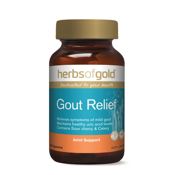 Herbs Of Gold Gout Relief Capsules 60