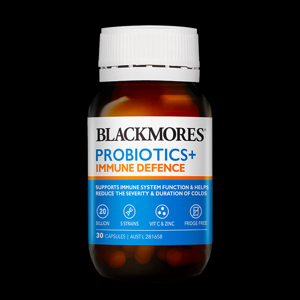 Blackmores Probiotics + Immune Defence Capsules 30