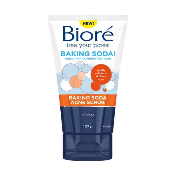 Biore Baking Soda Acne Scrub 4.5 Ounce