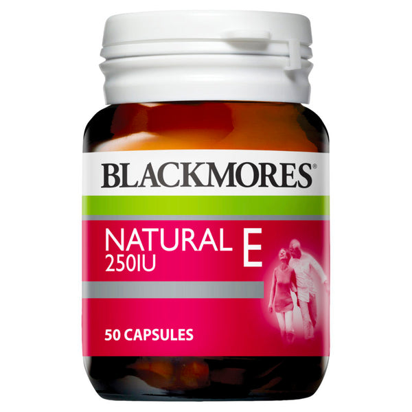 Blackmores Natural E 250IU Capsules 50