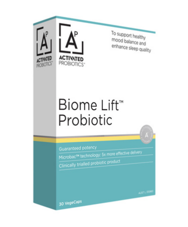 Activated Probiotics Biome Lift Probiotic 30 Vegetarian Capsules