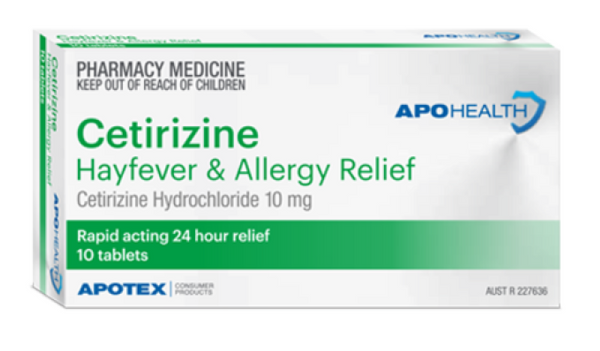 APOHealth Cetirizine 10mg Tablets 10