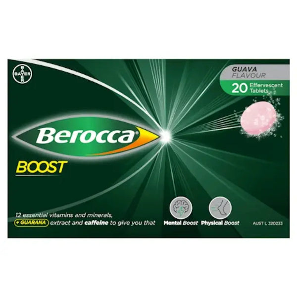 Berocca Boost 20 Effervescent Tablets