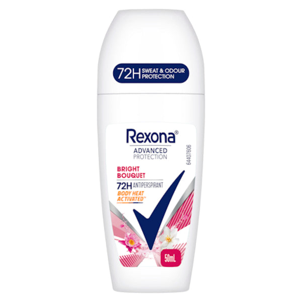 Rexona for Women Antiperspirant Deodorant Roll On Bright Bouquet 50ml