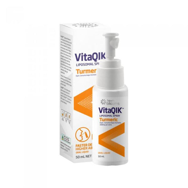 Henry Blooms VitaQIK Liposomal Spray Turmeric Oral Liquid 50ml