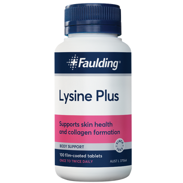 Faulding Lysine Plus 100 Tablets