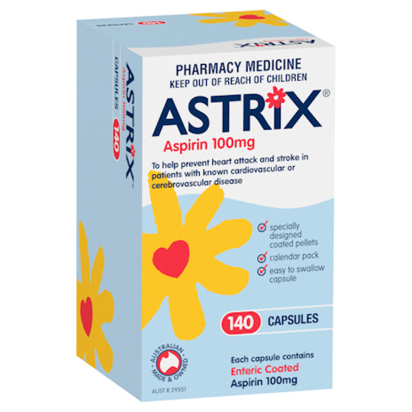 Astrix Capsules 100mg 140