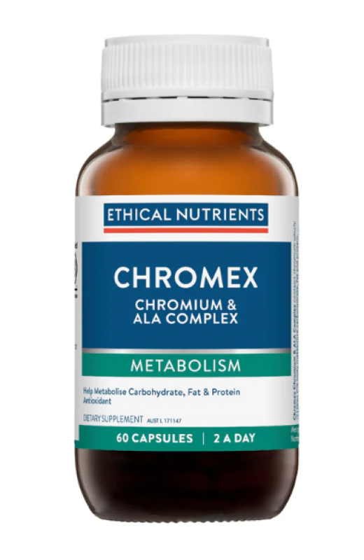 Ethical Nutrients Chromex Chromium & ALA Complex 60 Capsules