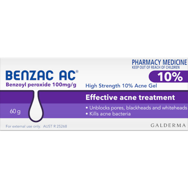 Benzac AC Gel 10% 60g