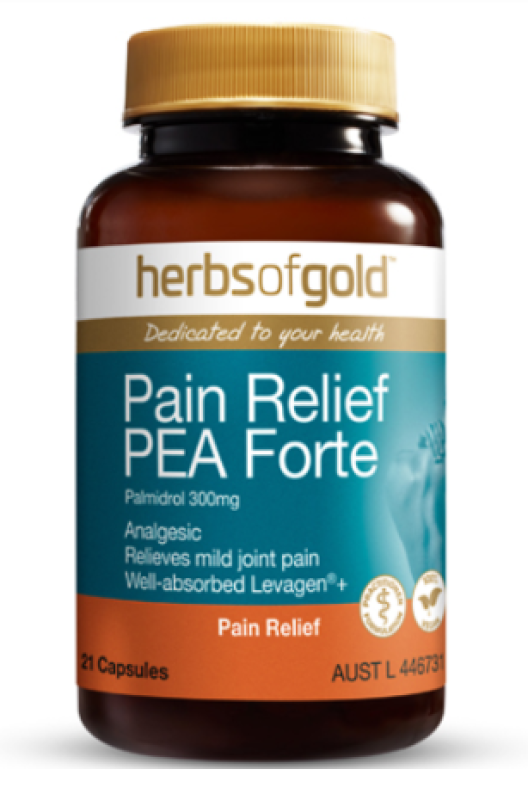 Herbs of Gold Pain Relief PEA 21 Capsules