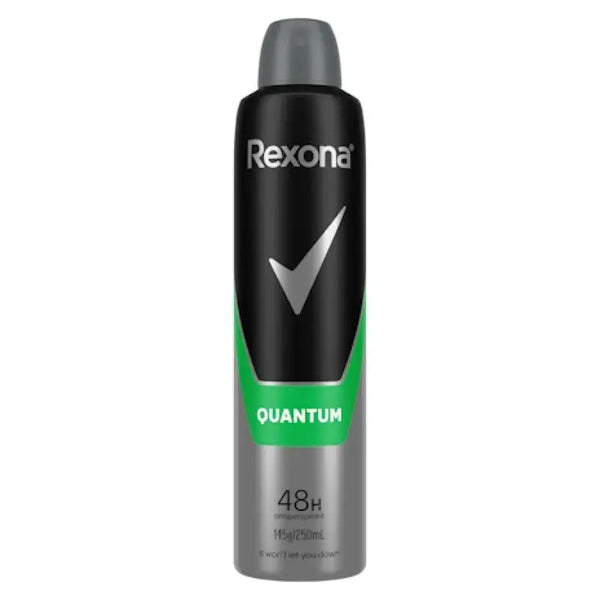 Rexona Men Antiperspirant Aerosol Deodorant Quantum 250ml