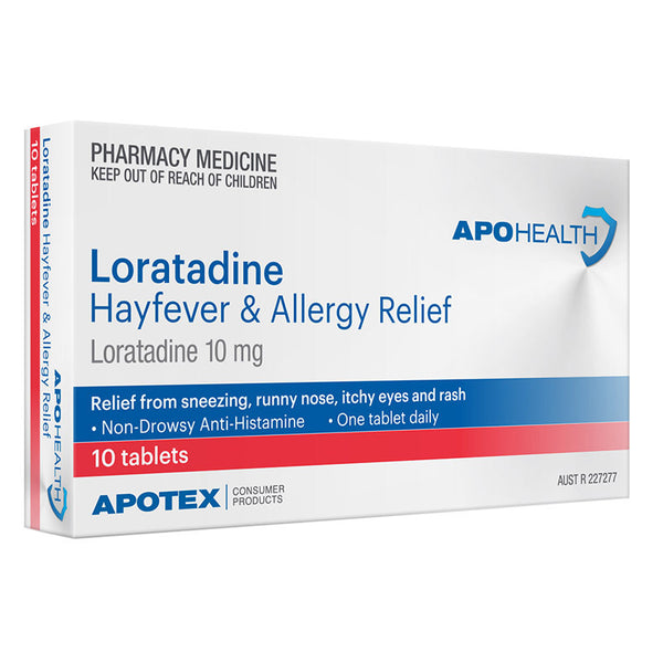 APOHealth Loratadine 10mg Tablets 10