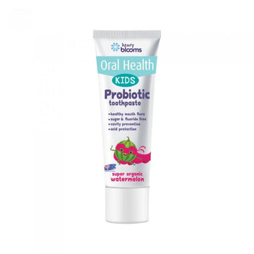 Henry Blooms Oral Health Kids Probiotic Toothpaste Watermelon 50g