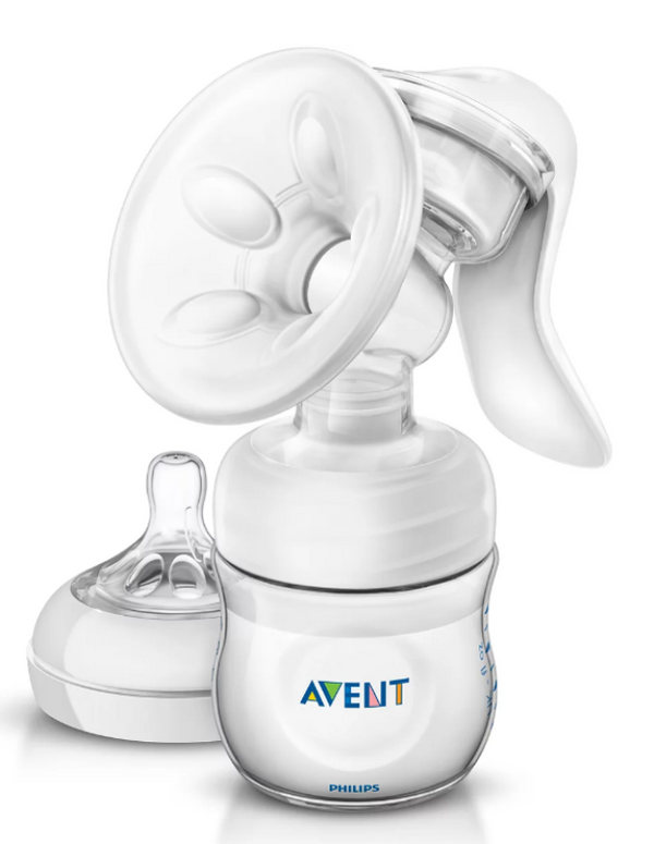Philips Avent Manual breast pump with bottle