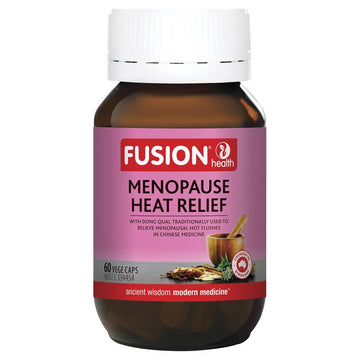Fusion Health Menopause Heat Relief 120 Vegetarian Capsules