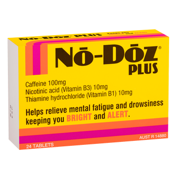 No-Doz Plus 24 Tablets