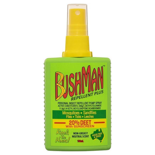 Bushman Plus Sunscreen Pump Spray 100mL