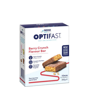 Optifast VLCD Berry Crunch 60g Bar 6