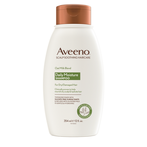 Aveeno Oat Milk Blend Moisturising Shampoo for Dry & Damaged Hair 354mL