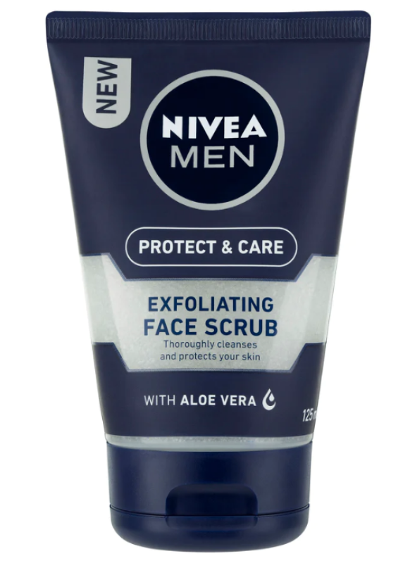 Nivea Men Protect & Care Exfoliating Face Scrub 125ml