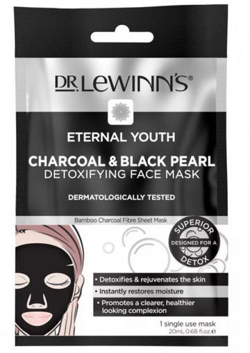 Dr. LeWinn's Eternal Youth Charcoal & Black Pearl Detoxifying Face Mask