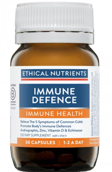 Ethical Nutrients Immune Defence 30 Capsules