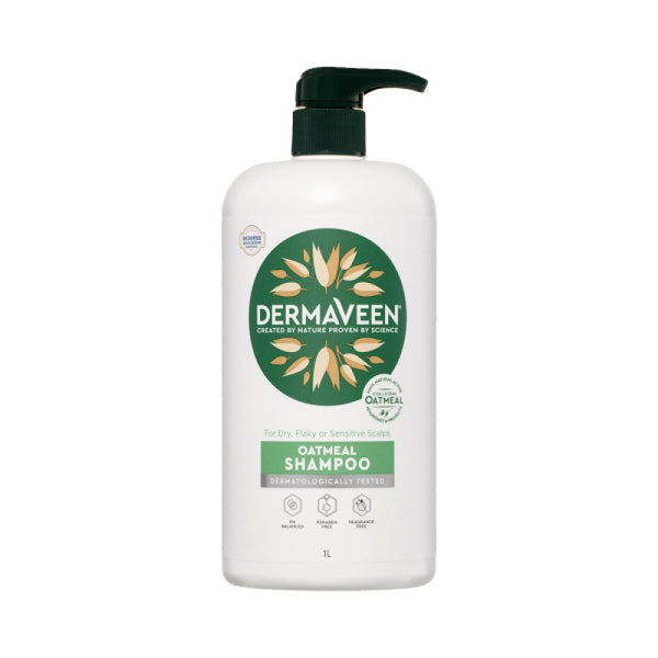 DermaVeen Daily Nourish Oatmeal Shampoo 1L