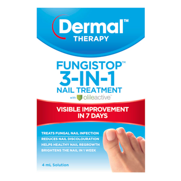 Dermal Therapy Fungistop 3-in-1 4ml Solution