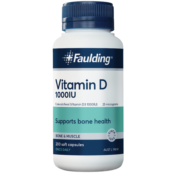 Faulding Vitamin D 200 caps