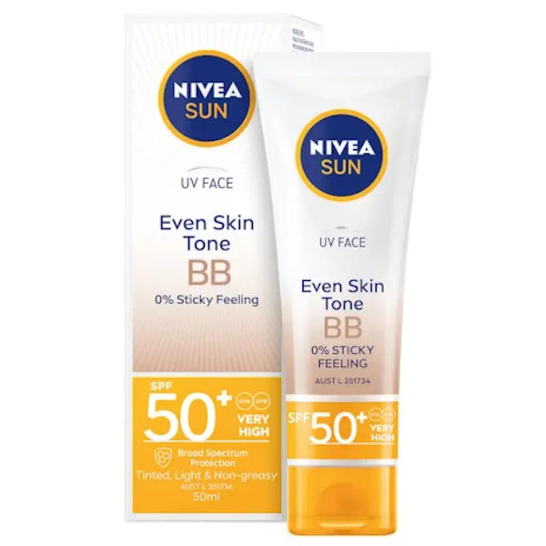 Nivea Sun UV Face Sunscreen BB Cream SPF50 50ml