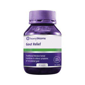 Henry Blooms Gout Relief 40 Capsules