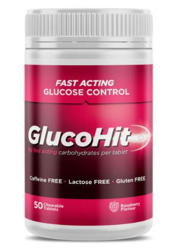 Glucohit Glucose Raspberry 50 Tablets