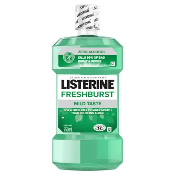 Listerine FreshBurst Zero 750mL