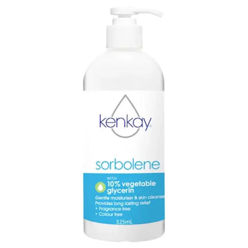 Kenkay Sorbolene with 10% Vegetable Glycerin 325mL