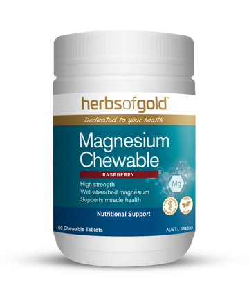 Herbs of Gold Magnesium Chewable 60 tabs