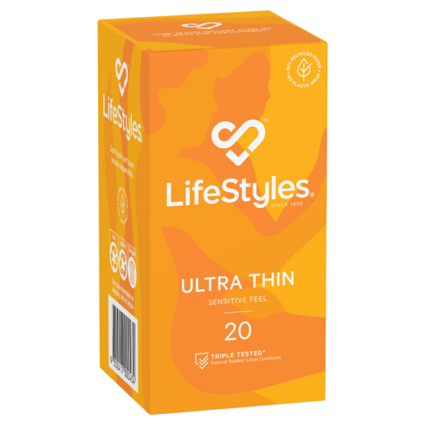 LifeStyles Ultra Thin 20 Condoms