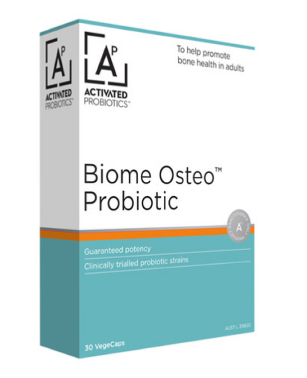 Activated Probiotics Biome Osteo Probiotic 30 Vegetarian Capsules