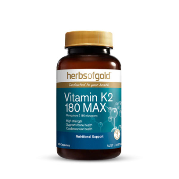 Herbs of Gold Vitamin K2 180 MAX 60Tabs