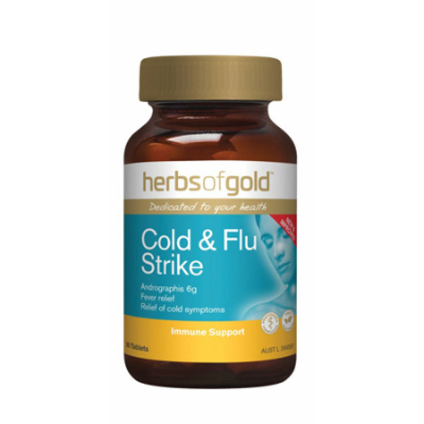Herbs of Gold Cold & Flu Strike 60 tablets